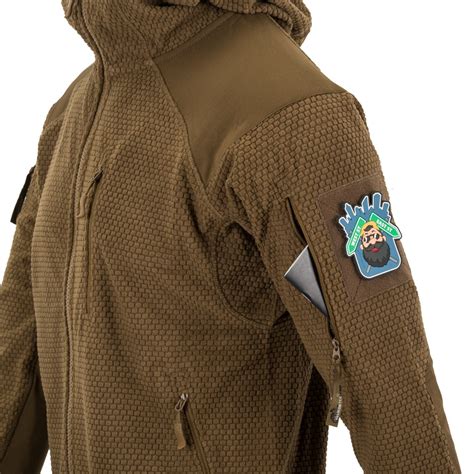Худи Helikon-Tex ALPHA HOODIE Jacket - Grid Fleece - Helikon-Tex.ru