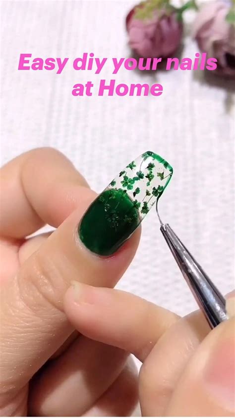 Easy diy your nails at Home | Diy your nails, Gel nails, Nail tutorial