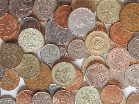pounds  pence  stock photo  vecteezy