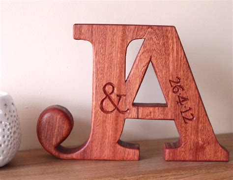 Personalized Wooden Letters for Home Decor