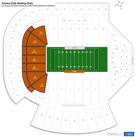 Seating and Amenities at the Tiger Stadium Tiger Terrace 29