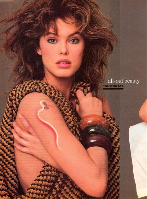 US Vogue April 1984 Photo Andrea Blanch Model Renee Simonsen | Renee