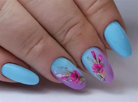 🍃🌹🍃Nail Design🍃🌹🍃 | Красивые ногти, Дизайнерские ногти, Цветочные ногти