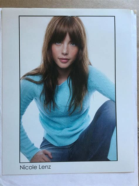 Nicole Lenz, Playboy Playmate, original vintage headshot photo with