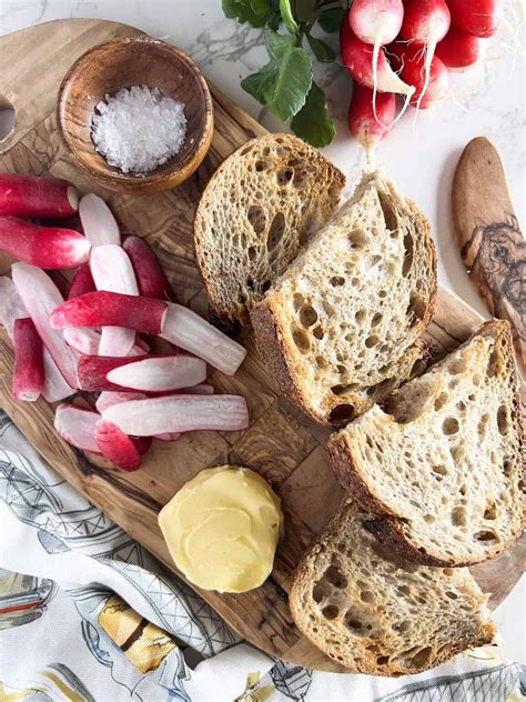 French Breakfast Radishes with Butter and Toast - Big Delicious Life