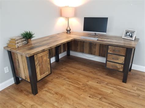 L Shaped Corner Desk With File Cabinet at Sienna Kraegen blog