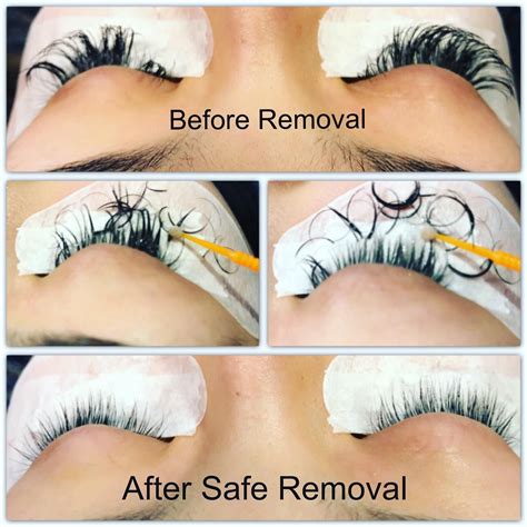 Never DIY Lash Extensions Removal. There is no over-the-counter product ...