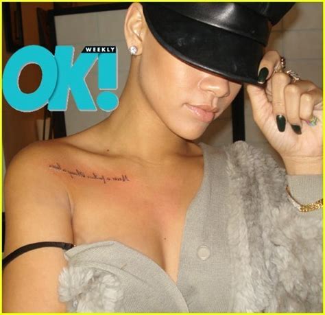 Rihanna's new Tattoo - Rihanna Photo (9362680) - Fanpop