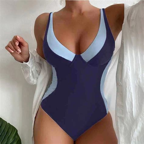 TODOZO One Piece Swimsuit Women Tummy Control Swim Suits for Women 2025