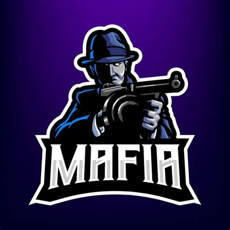 Mafia Mascot Logo | Retro logos, Mascot, Mafia