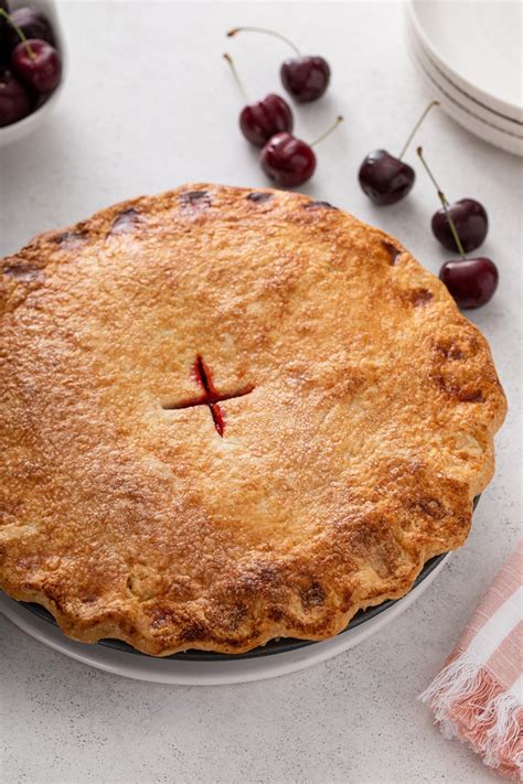 Homemade Cherry Pie - My Baking Addiction