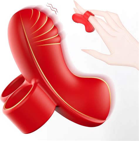 Amazon.com: Vibrator Mini Finger Vibrator Sex Toys Adult Toys 10 Vibration Modes Vibrators