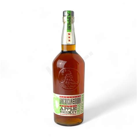 american xxx born apple whiskey ml high  liquor