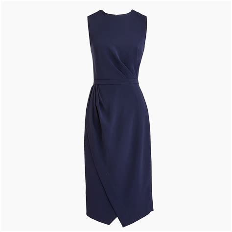 J.Crew + Asymmetrical Sheath Dress