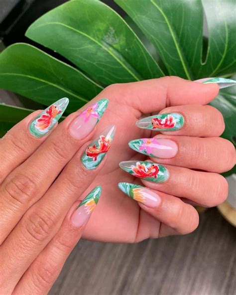 20 Marble Nails - Sweet Money Bee