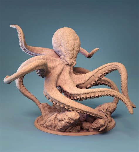 Kraken Premium Dnd Miniature | Monster Giant Octopus | 30203 - Etsy