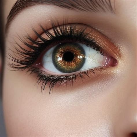 Premium AI Image | Photo of Natural Eye Makeup looks