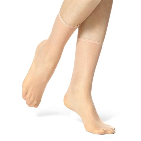 Hue - HUE Womens Super Sleek Sheer Ankle Socks Style-13627 - Walmart.com - Walmart.com