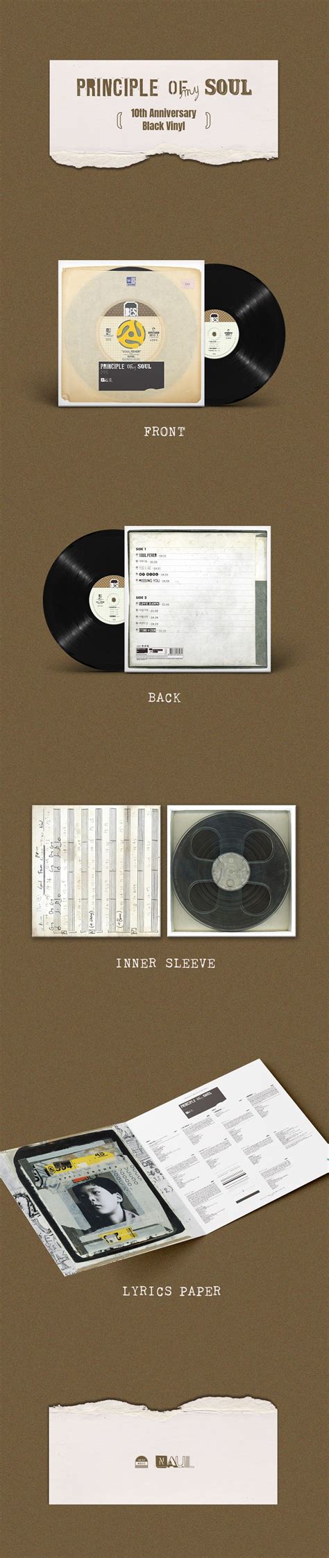 NAUL | 나얼 | 1st Album [ Principle Of My Soul (10th Anniversary Black V ...