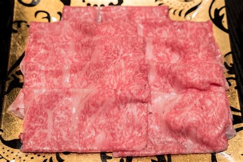 premium photo matsusaka beef closeup
