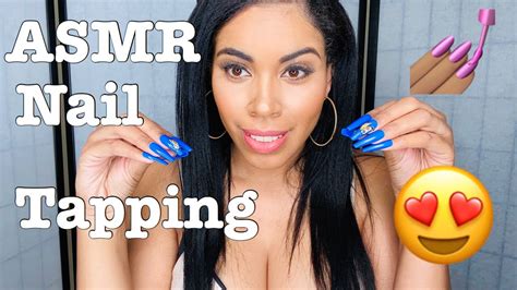 ASMR | NAIL TAPPING 💅🏽♥️ | No TALKING - YouTube