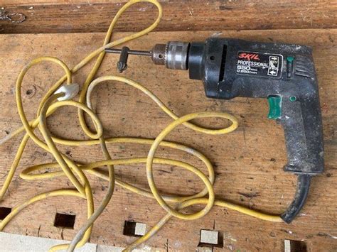 Bohrmaschine SKIL 550 U1 Gelbes Langes Kabel Links + Rechts | Kaufen ...