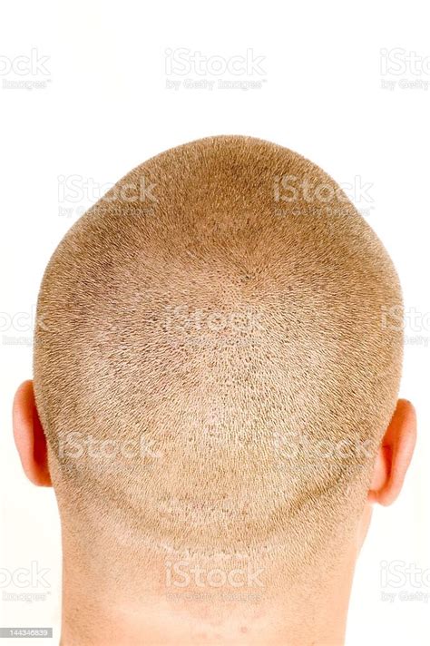 Head Stock Photo - Download Image Now - Above, Adult, Completely Bald