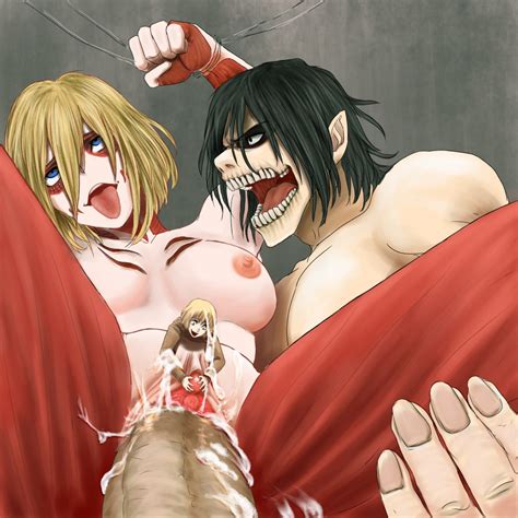 Rule 34 - 2girls a slap on titan ahe gao annie leonhardt attack on ...