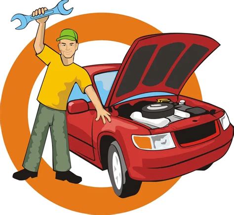 Car fix — Stock Vector © kokandr #5621791