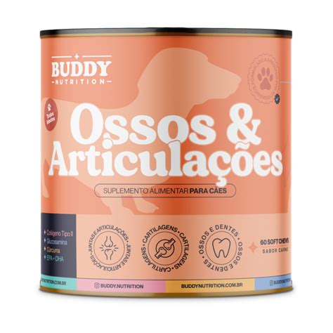 Suplemento Para Articulações Cachorro - Suplemento Alimentar Para Cães Buddy Nutrition Ossos E Articulações ...