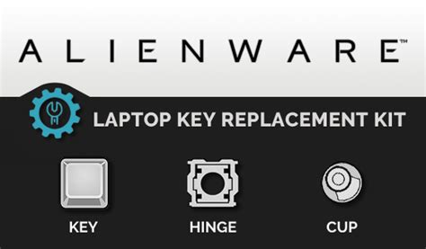 Alienware 17 R3 Replacement Laptop Keyboard Keys