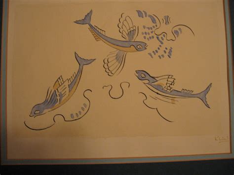 The Flying Fish of Phylakopi- milos island - Klimt | Collectors Weekly