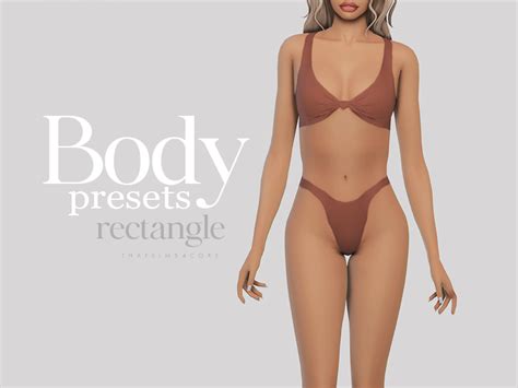 The Sims Resource - body presets