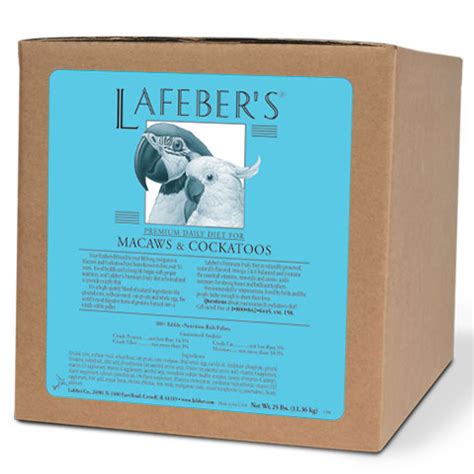 Lafeber Premium Daily Macaw/Cockatoo Pellets 25 lb | Avian Antics