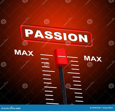 Max Passion Shows Sexual Desire and Ceiling Stock Illustration