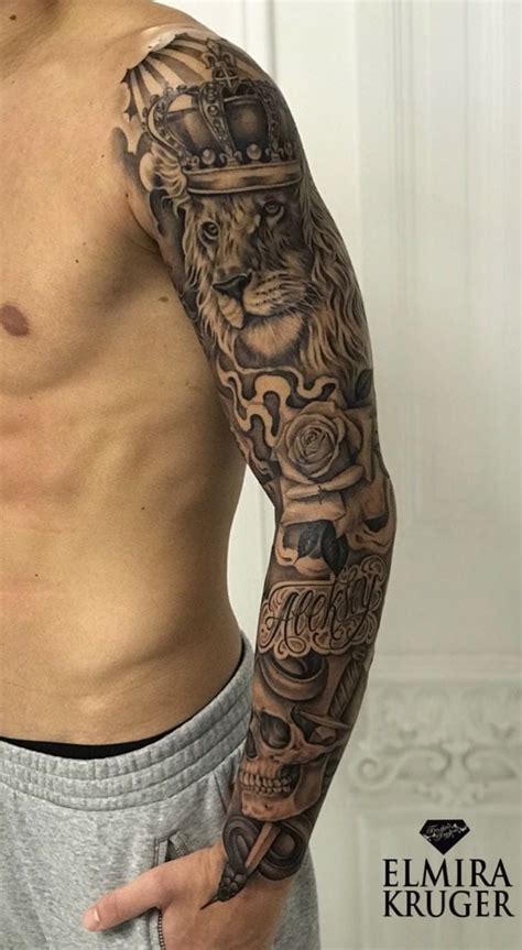 Tatuagens Para Fechar O Braço Masculino - Melhores tatuagens de braço fechado masculina para se inspirar – Artofit