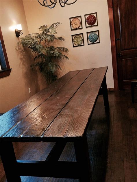 rustic dining table etsy
