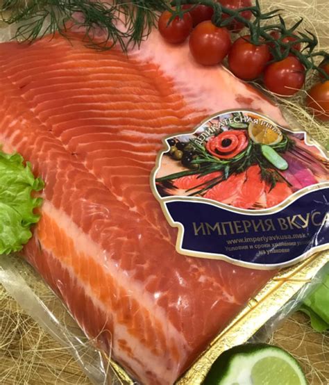 Филе семги слабосоленое 1,5 кг - купить с доставкой по выгодным ценам в ...