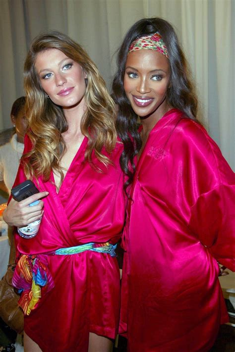 just2000s: “ Gisele Bundchen Naomi Campbell Victorias Secrets Nov2003