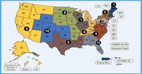 Sex Offender Court Decisions: Federal Circuit Courts