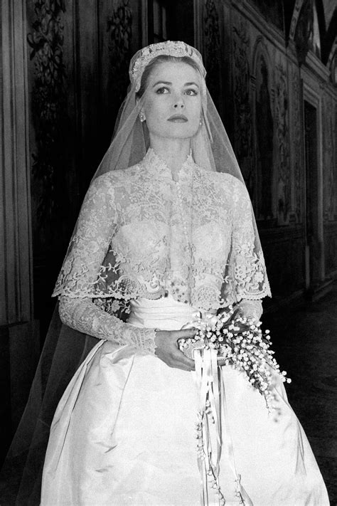 Grace Kelly’s wedding dress had a fascinating history with ties to her