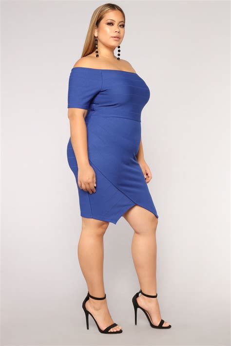 Made For You Dress - Royal | Fashion Nova
