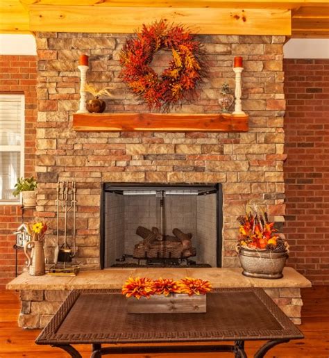 Fall fireplace Stock Photos, Royalty Free Fall fireplace Images ...