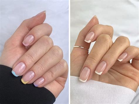 Собрали самые модные варианты френча для длинных и коротких ногтей.