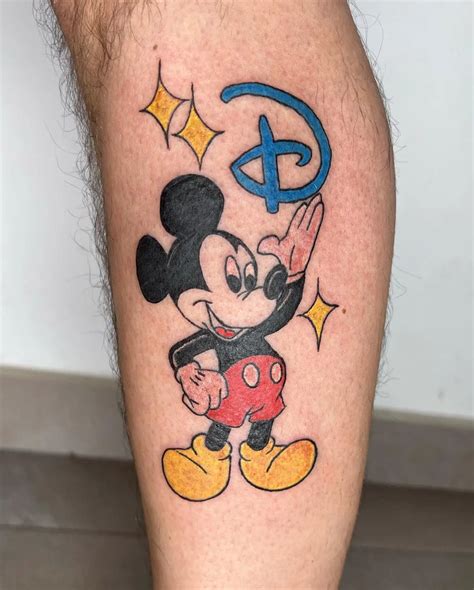 30 Best Micky Mouse Tattoo Ideas You Should Check