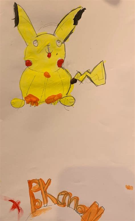 Beautiful Pokemon - inspired drawing by Chloe