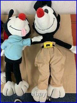 Warner Brothers Animaniacs Yakko Wakko Dot plush set Dakin 15-18 RARE | Rare Warner Bros