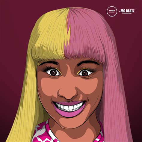 Nicki Minaj Caricature