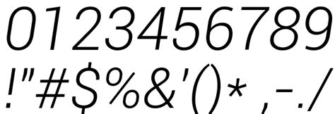Roboto Light Italic Font - FFonts.net