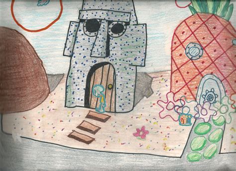 Spongebob houses by Pughater on DeviantArt